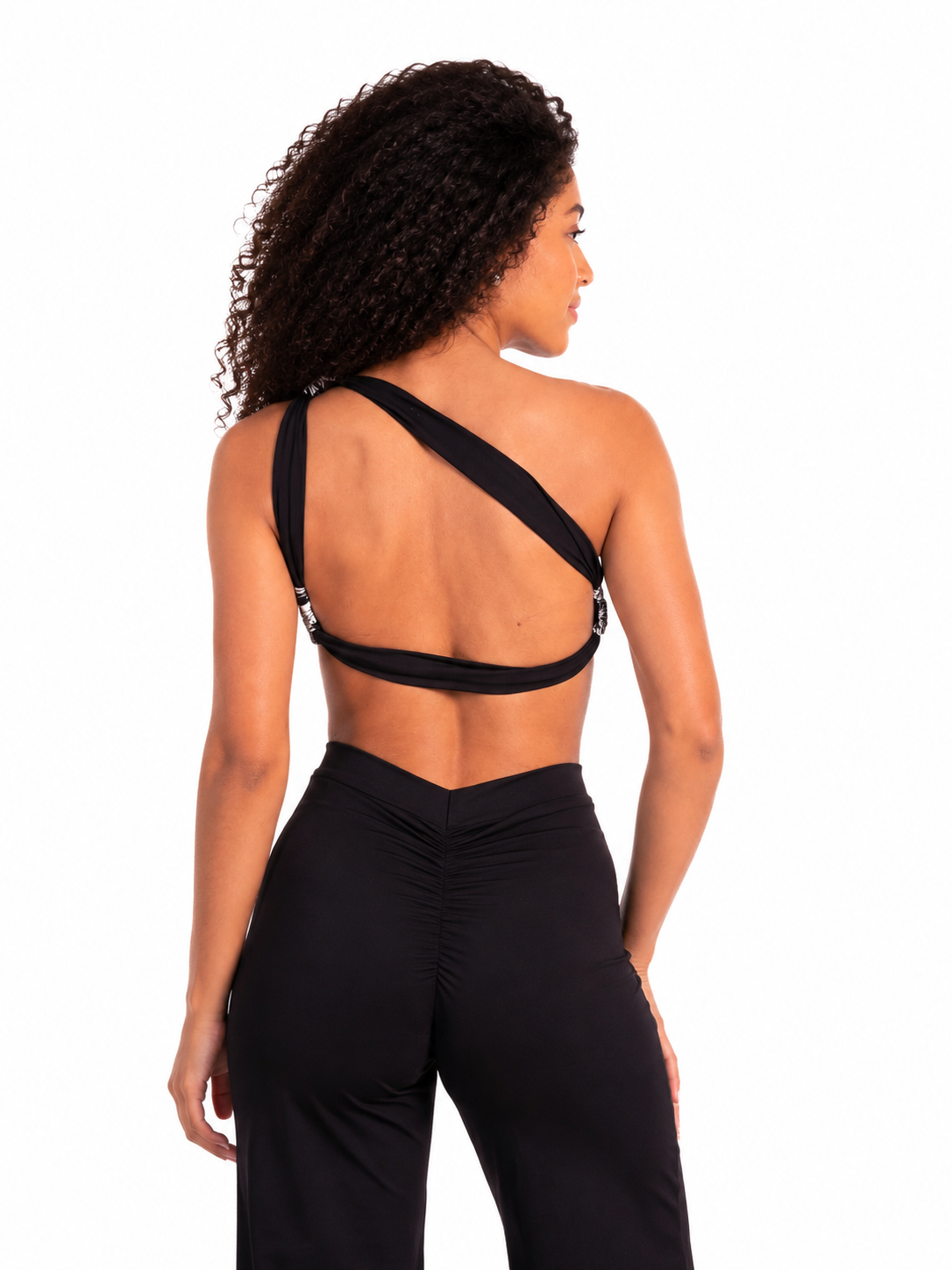Top Anastasia Flores Negro
