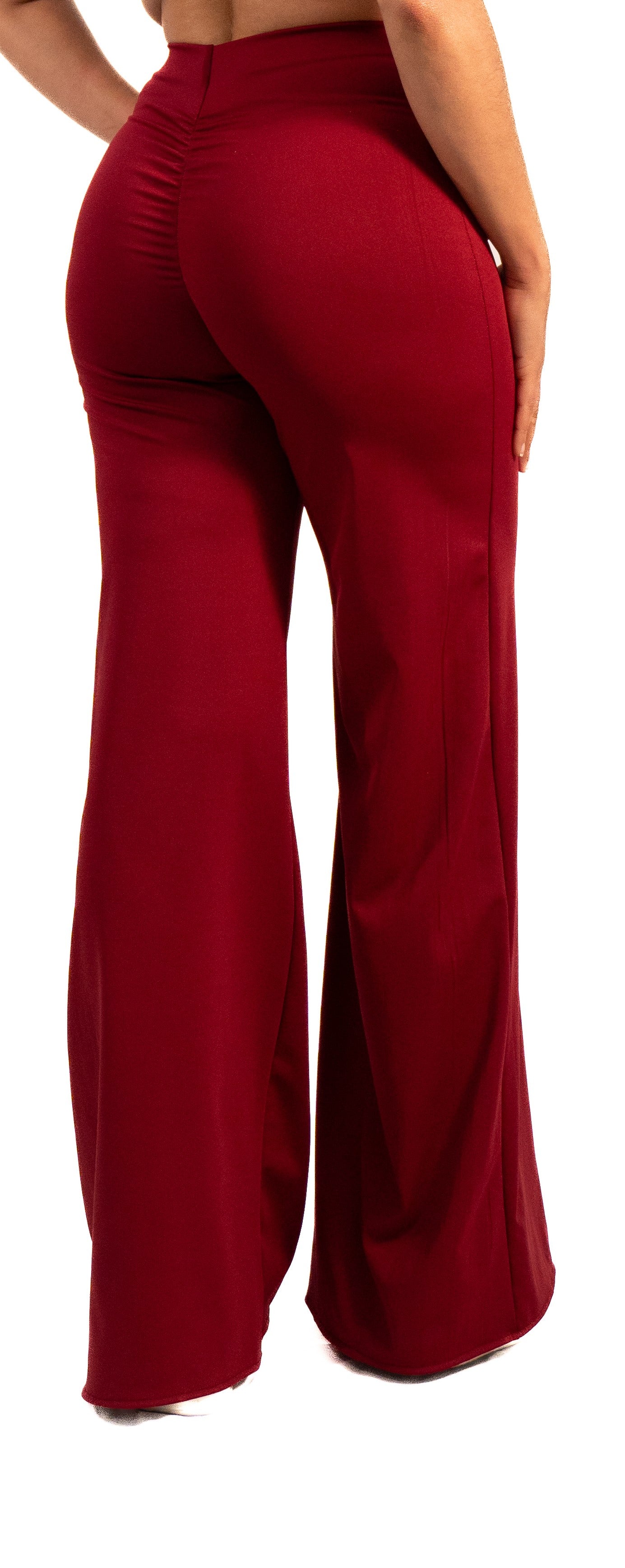 Conjunto Anastasia Flores Burdeos
