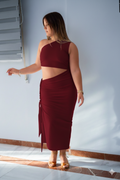 Vestido Liss Burdeos