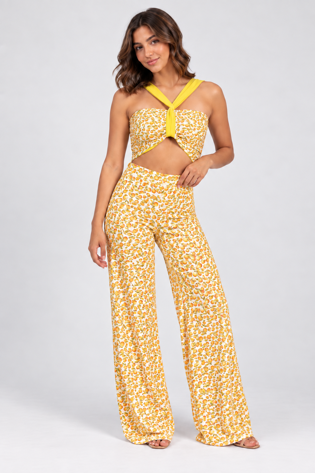Conjunto Diana Reversible Limoncitos