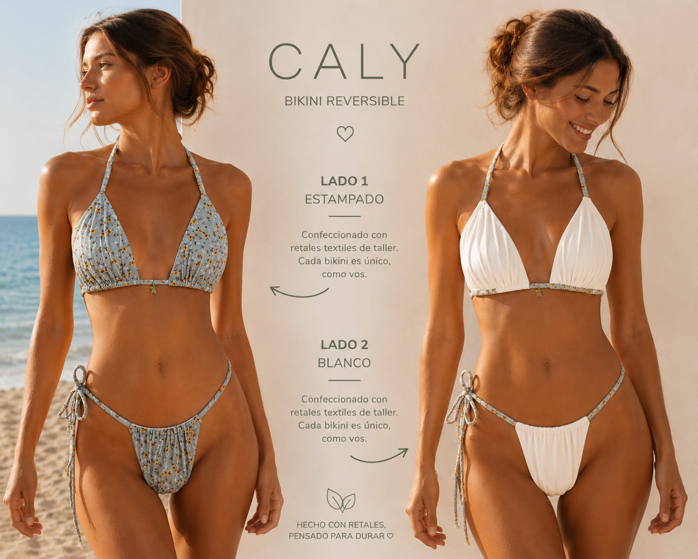 Bikini Orquidea REVERSIBLE